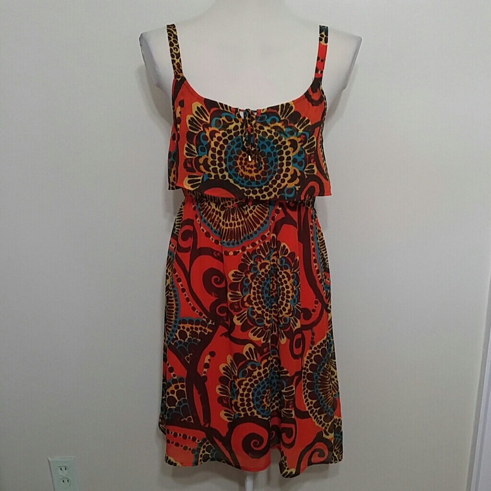 *HP* Madison Petite floral midi sundress size Petite Small